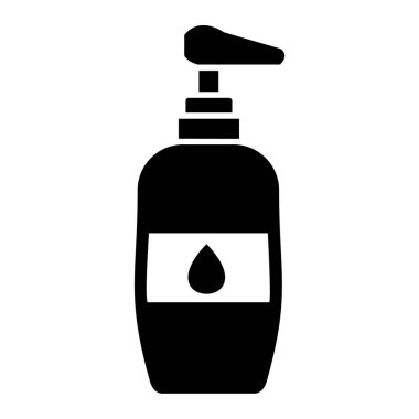 şişe simgesi vektör illüstrasyonu