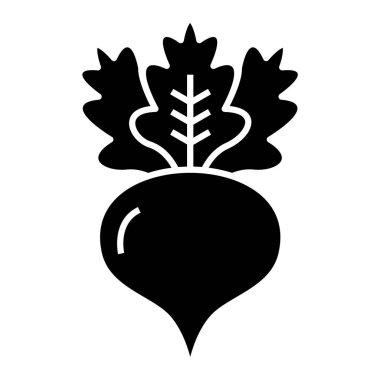 taze sebze ikonu vektör illüstrasyonu