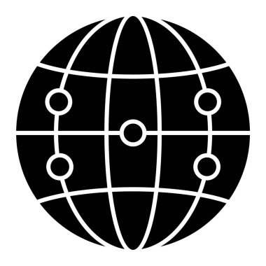 genel ağ simgesi çizimi