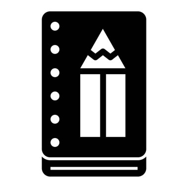 kalem simgesi vektör illüstrasyonu