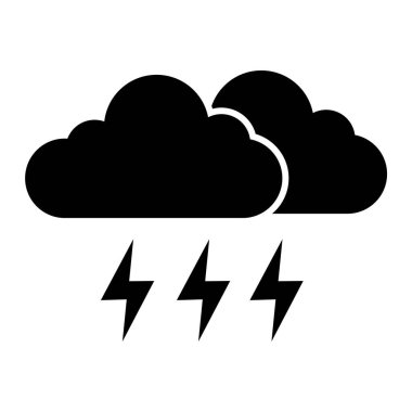 bulut simgesi, vektör illüstrasyonu