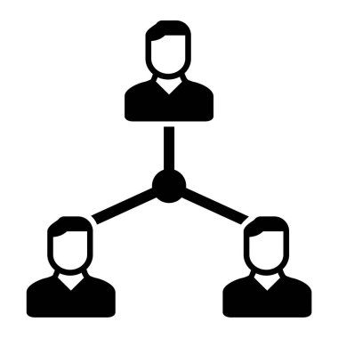 iş yönetimi vektör simgesi