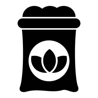 Kahve demliği ikonu. Web için bira kovası vektör simgelerinin özet çizimi