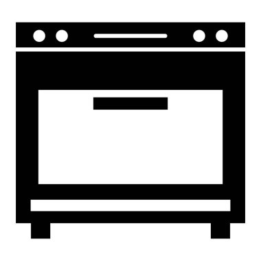 Fırın. Web simgesi basit illüstrasyon