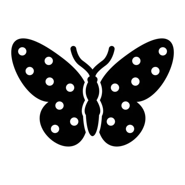 Kelebek Simgesi Vektör Illüstrasyonu — Stok Vektör