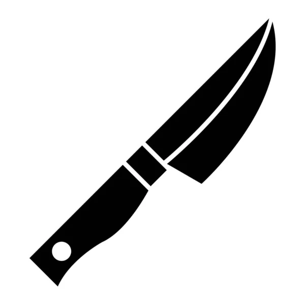 Значок Ножа Проста Ілюстрація Кухонного Посуду Векторні Піктограми Веб Дизайну — стоковий вектор