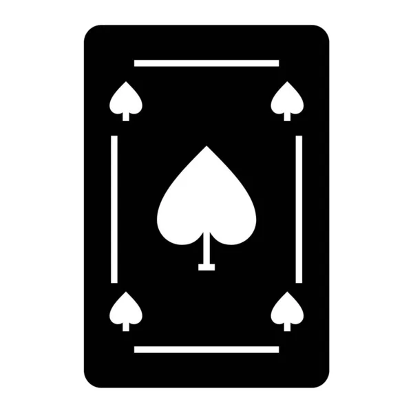 Illustration Vectorielle Une Icône Casino — Image vectorielle
