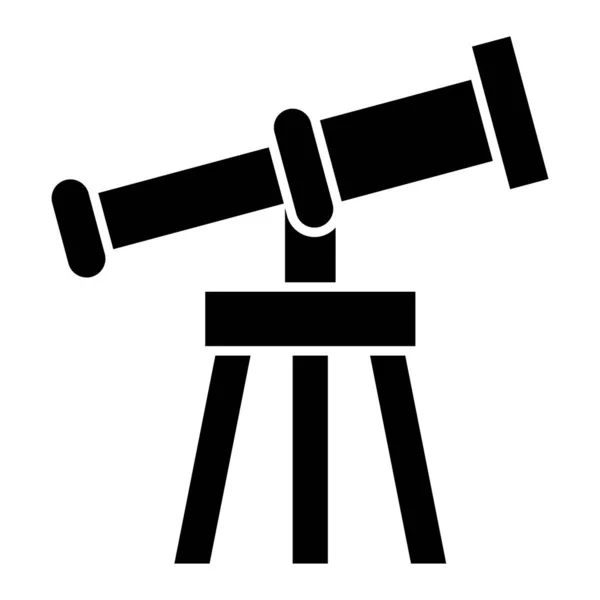 Telescope Web Icon Simple Illustration — Stock Vector