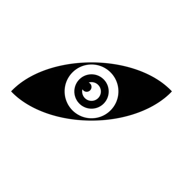 Eye Icon Vector Illustration — Stock Vector