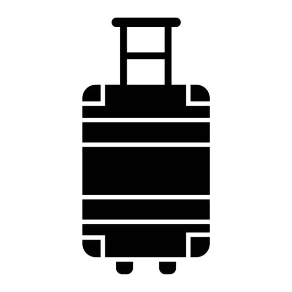 Reisekoffer Symbol Einfache Illustration Von Gepäckvektorsymbolen Für Das Web — Stockvektor