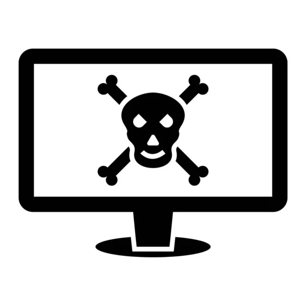 Virus Web Icon Vektor Illustration — Stockvektor