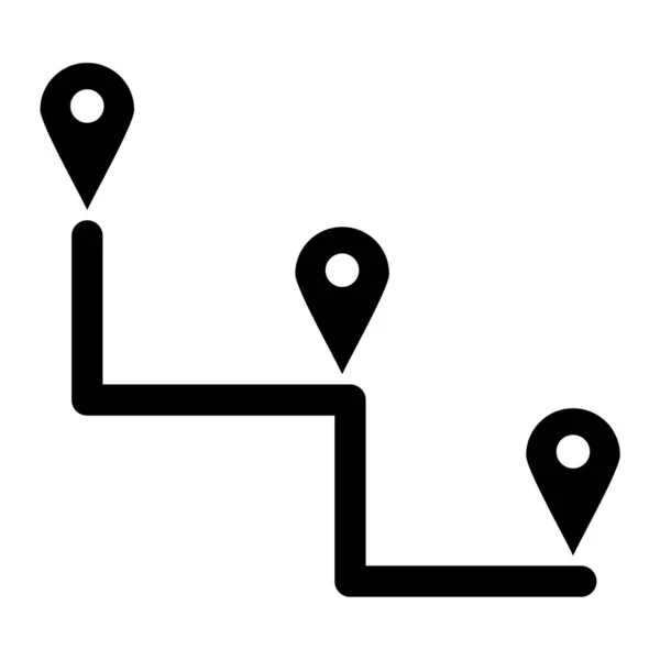 Location Icon Vector Illustration — Stock Vector