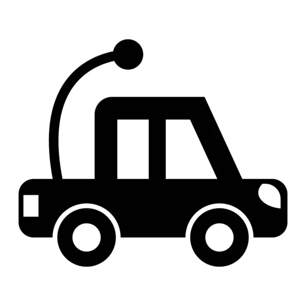 Coche Icono Web Ilustración Simple — Archivo Imágenes Vectoriales