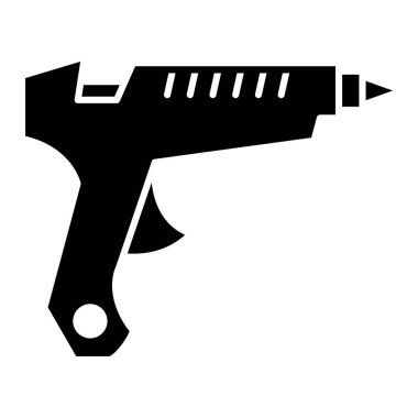 Bir matkap simgesinin vektör illüstrasyonu