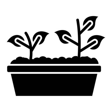 Beyaz arkaplan vektör resimlemesinde izole edilmiş bitkiler