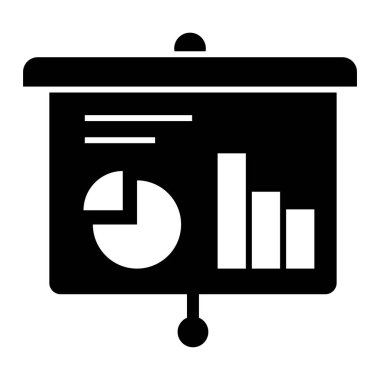 iş grafiği vektör illüstrasyonu