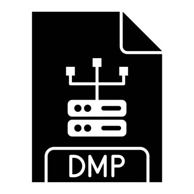 dosya biçimi simgesi, vektör illüstrasyonu