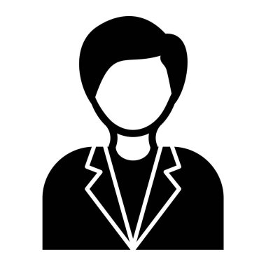 avatar. Web simgesi basit tasarım