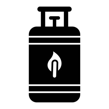 Gaz ocağı. Web simgesi