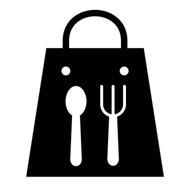 Alışveriş çantası. vektör illüstrasyonu