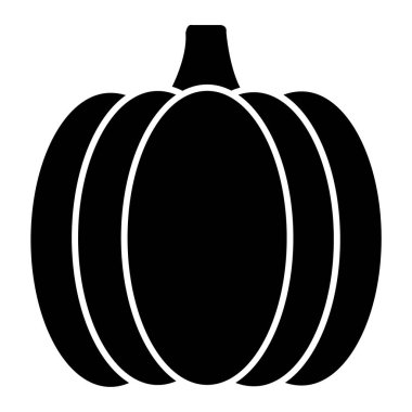 Balkabağım. Web simgesi basit illüstrasyon