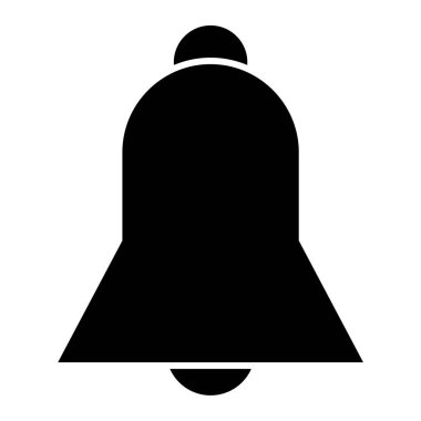 Zil. Web simgesi basit illüstrasyon