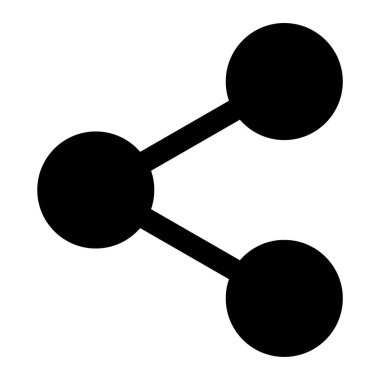 Paylaş. Web simgesi basit tasarım