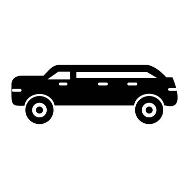 araba simgesi vektör illüstrasyonu