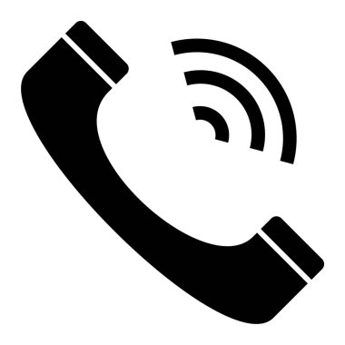 telefon arama simgesi vektör illüstrasyonu