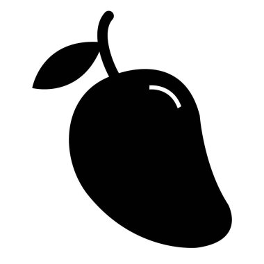 mango. Web simgesi basit illüstrasyon