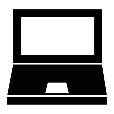 Bilgisayar. Web simgesi basit illüstrasyon