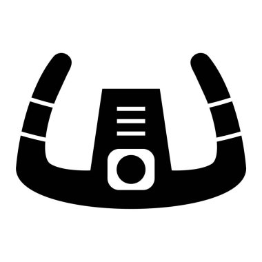 Modern simgenin vektör illüstrasyonu