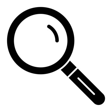 Ara. Web simgesi basit illüstrasyon