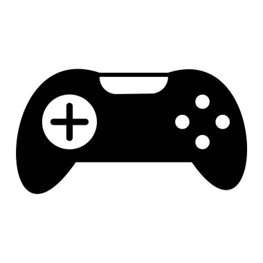 Oyun kolu. Web simgesi basit illüstrasyon