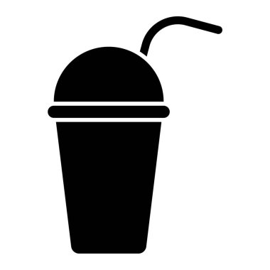 Kokteyl. Web simgesi basit tasarım