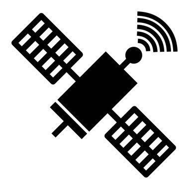 Uydu anteni. Basit resimleme