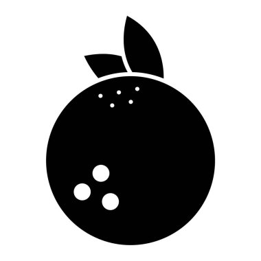 Bir meyve simgesinin vektör illüstrasyonu