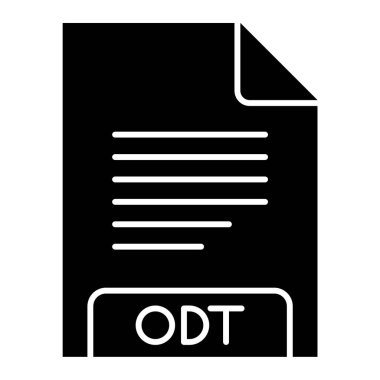 dosya biçimi simgesi, vektör illüstrasyonu