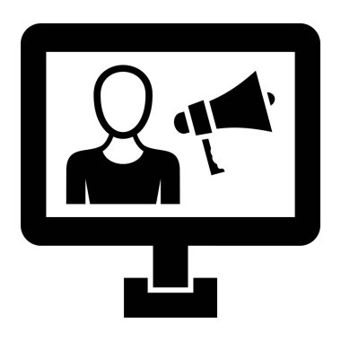 seo modern simgesinin vektör illüstrasyonu