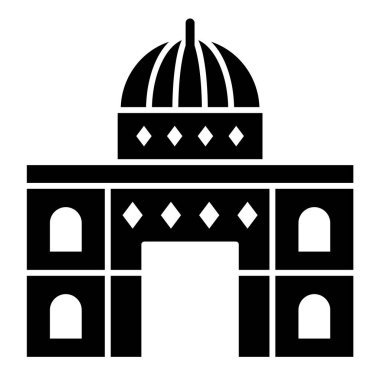 Cami simgesi. Web için vektör simgeleri oluşturma taslağı