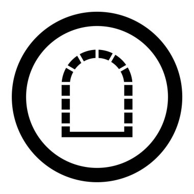 Kapı. Web simgesi basit tasarım