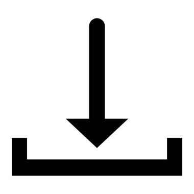 İndir. Web simgesi basit illüstrasyon