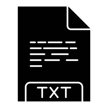 dosya biçimi simgesi, vektör illüstrasyonu