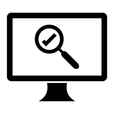 arama vektörü simgesi modern basit