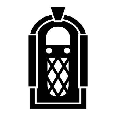 Kapı simgesi. Web için basit asansör vektör simgeleri çizimi