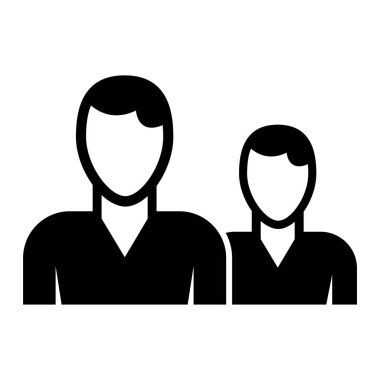 insanlar simge vektör illüstrasyonu