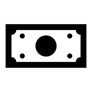 Para için. Web simgesi basit tasarım