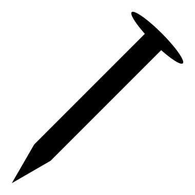 Çekiç. Web simgesi basit illüstrasyon