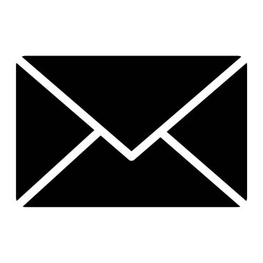 E- posta simgesi vektör illüstrasyonu