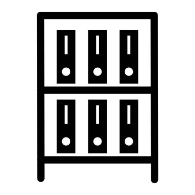 arşiv vektörü düz simgesi